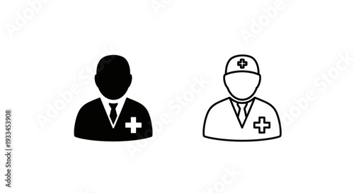 Medical professionals Vector