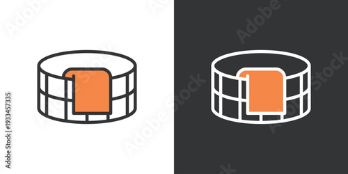 お風呂の桶アイコン