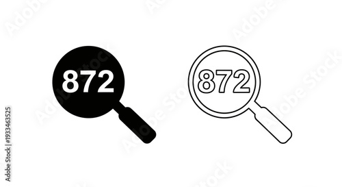 Magnifying glass 872 Vector