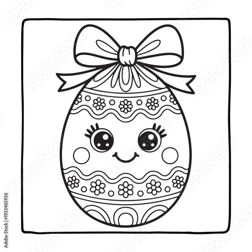 cute easter, BOLD and EASY COZY EASTER COLORING BOOK, bold and easy, victor art, line art, Coloring Pages, bold & easy cozy winter coloring book pages, cute line art