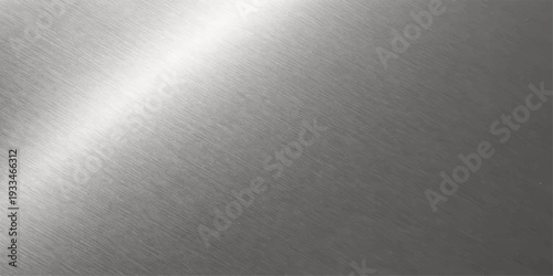 Silver Textured Surface: A close-up view reveals a captivating brushed silver metal surface, its subtle textures catching the light and creating an interplay of sheen and shadow.