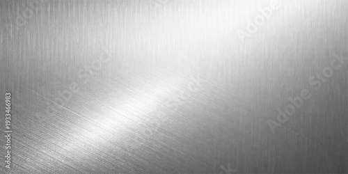 Metallic Canvas: An abstract display of shimmering, textured, industrial metal surface, where the light plays across the brushed pattern, creating a seamless and captivating visual.
