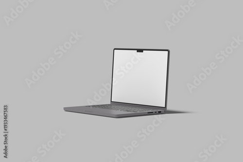 Laptop Blank Mockup Modern
