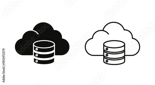 Cloud database storage Vector