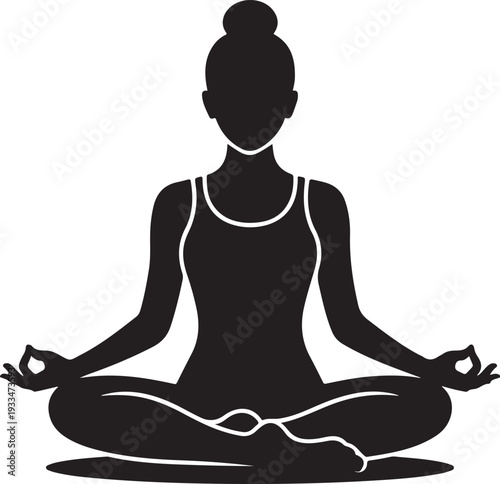 Yoga Silhouette Inner Peace