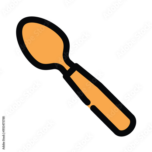 Spoon icon design template