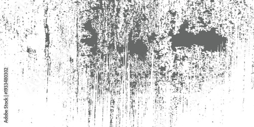 Grayscale abstract texture featuring dense vertical white brush strokes against a dark gray backdrop. The white paint shows varying densities and textures creating a distressed grunge effect.