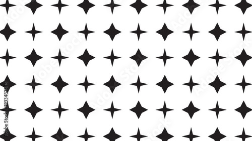 Clean and modern motion graphic featuring a seamless pattern loop of stars in a clean and minimalist style