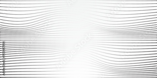 Aged halftone noise gradient texture. Grunge dirty speckles and spots background. White and black faded sand grain wallpaper.vector