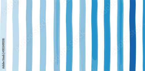 Abstract Blue Hand Drawn Vertical Brush Stroke Set with Watercolor Paint Texture for Backgrounds Modern Design Branding and Creative Artistic Elements