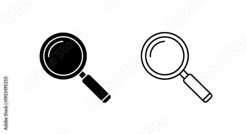 Magnifying glasses Vector