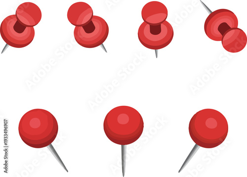 set of push pins
