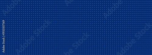 Dot grid blueprint on black background. Even white circles form clean matrix for bullet journals, planner pages, interface mockups technical diagrams. Minimal neutral notes maps infographic layouts