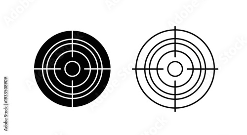 Target design concept Vector