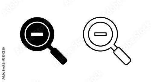 Search magnifying glasses Vector