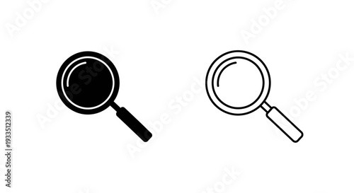 Magnifying glass icon Vector
