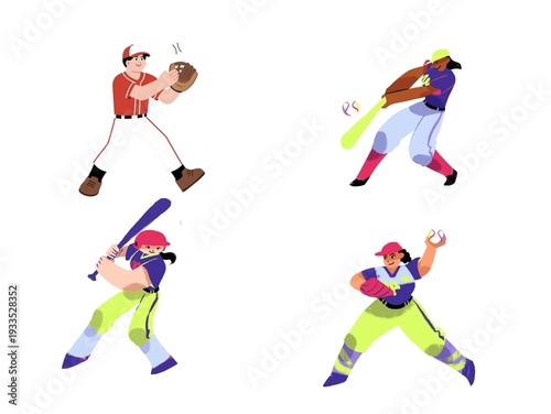 set of soccer players