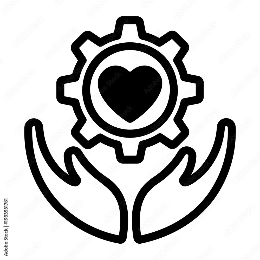 Obraz premium response Line Icon