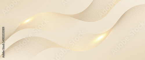 Abstract gold light threads background.eps 10