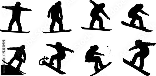 Para-athlete and Disabled Sports Black Silhouette Vector Set, Paralympic Games Archery, Basketball, Running, Weightlifting, and Swimming Graphics, Competitive Adaptive Fitness Icons Illustration.