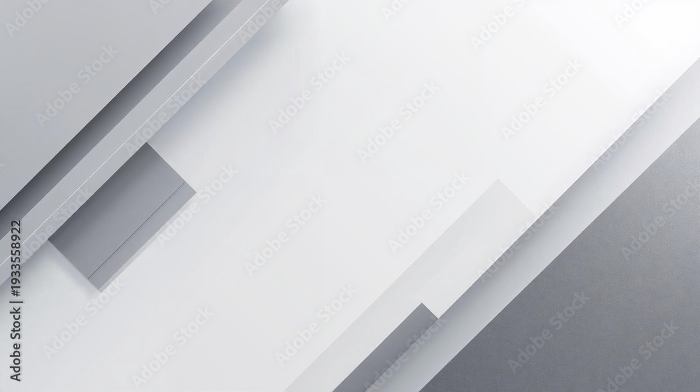 Obraz premium Modern Corporate Presentation Background with Subtle Gray Geometric Layers
