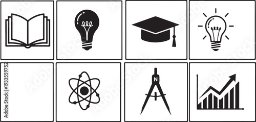 Inspiring study motivation wall panel design featuring clean typography and modern layout style