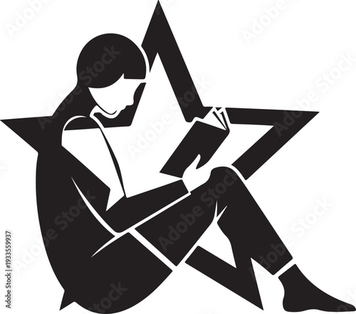 Inspiring study motivation wall panel design featuring clean typography and modern layout style