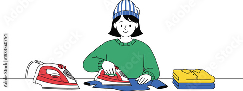 Abstract minimalist spiral galaxy vector illustration with planets on circular orbits and celestial bodies for science and astronomy education