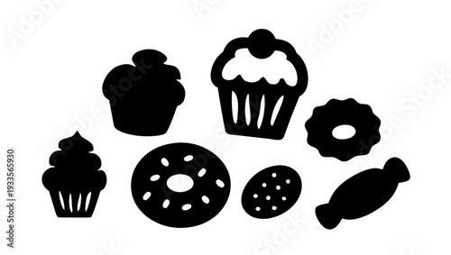 Delicious assortment of sweet treats and baked goods