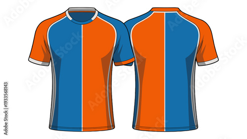 Sport shirt design.