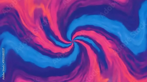 Vibrant Swirling Patterns in Pink Blue Purple.