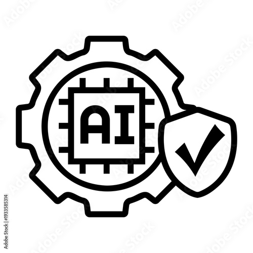 automation Line Icon