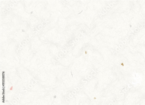 繊維のディテールが際立つ上品でミニマルな白和紙のクローズアップ画像とデザイン用背景