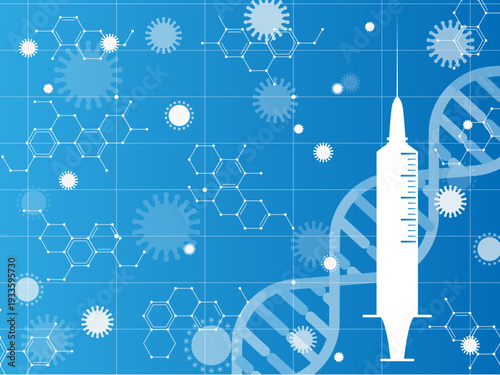 医療とワクチンのイメージ素材