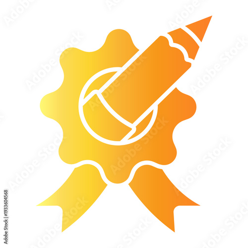 pencil Gradient icon