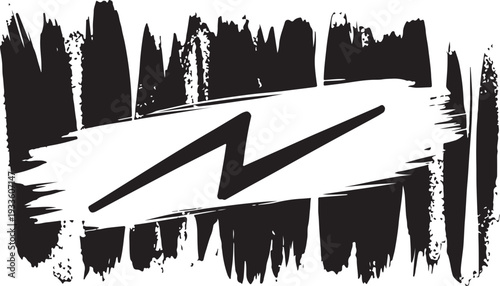 Set of Hand drawn border frame. Stroke outline grunge frame set. Doodle bold brush crayon pencil box, chalk texture square border. Cute cartoon paint frame circle, square background