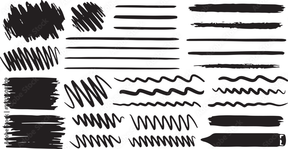custom made wallpaper toronto digitalHand drawn underline set. Marker brush strokes collection. Scribble doodle lines for text highlight. Black ink sketch dividers.