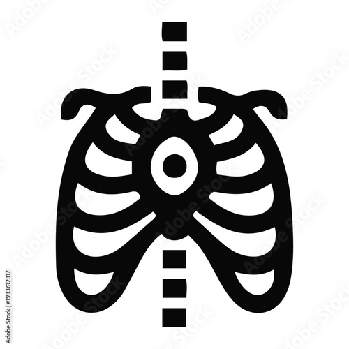 Stylized dark silhouette of a fractured human skull, a powerful symbol representing mortality, danger, and the fragility of life. This graphic design conveys warning and peril