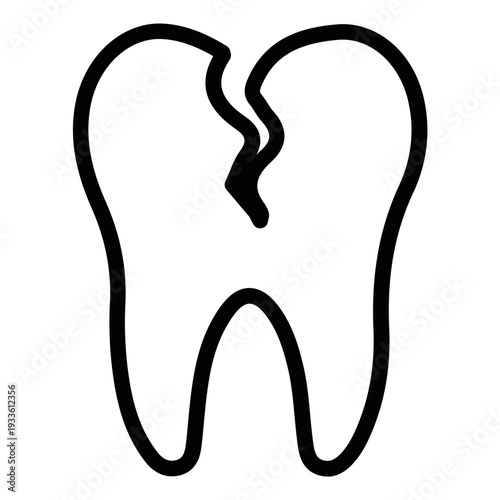 Graphic representation of a tooth and a dental restoration, symbolizing modern oral health, advanced treatment options, and professional care for a complete smile