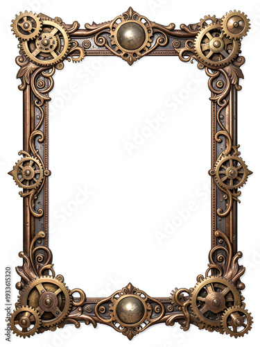 Steampunk Ornate Frame