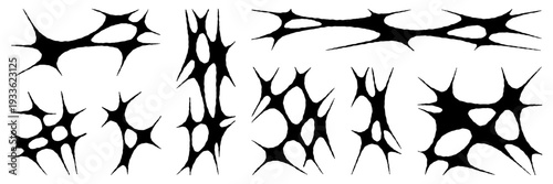 Tableau sur toile Graphic neo tribal shape asset pack
