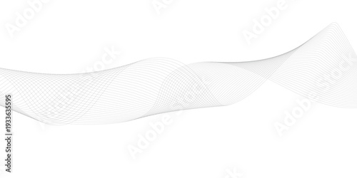 Black moire wave on white background