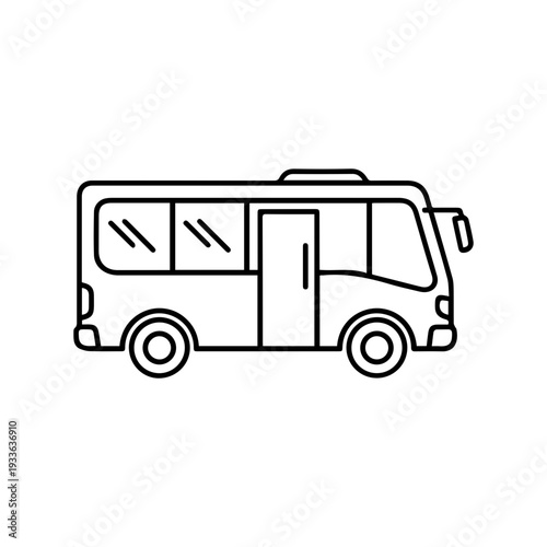 Mini Bus Icon