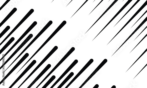 Diagonal vector speed lines in arrow form stock illustration