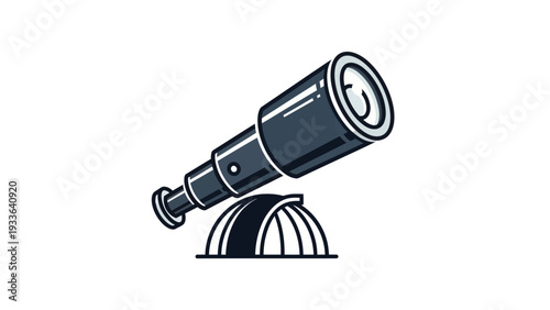 Telescope on Simple Stand.