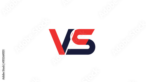Versus Logo Design Element.