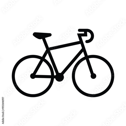 Bicycle Icon Vector Illustration