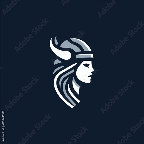 Viking Girl Logo