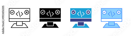 Testing icon set multiple style collection
