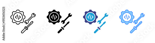 Setting icon set multiple style collection